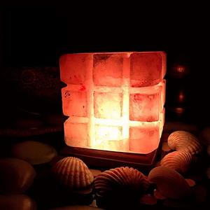 Lámparas de sal con forma de cubo forrado del Himalaya en tamaños personalizados, lámparas de sal del Himalaya superiores, lámparas de sal del Himalaya al por mayor - Product Image 4