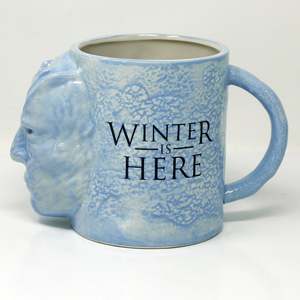 Taza XXL de Cerámica con Tapa, Estilo Nórdico Medieval, Diseño 3D Nightking de Juego de Tronos, para Regalos de Boda, 400ml/600ml - Product Image 3