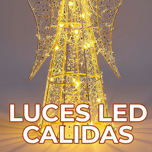 Luci Decorative a LED a Forma di Angelo, Luce Bianca Calda IP65 in Metallo per Interni, Feste, Natale e San Valentino - Product Image 6