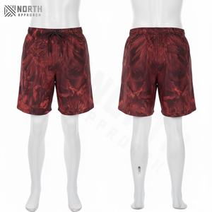 Men's Lightweight Sweat Shorts With <b>Elastic</b> <b>Waistband</b> Quick Dry Custom Logo And Size Men's Breathable Sweat Shorts Customized - Product Image 4