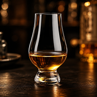 Snifterglas Brandewijn Glas 200ml Kristallen Whiskyglas met Elegante Vorm voor Bar Hotel Restaurant OEM Custom Groothandel
