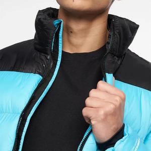 แจ็กเก็ตขนปลาปักเป้าสำหรับผู้ชายแจ็กเก็ตขนฟูของผู้ชายสไตล์สตรีทให้ความอบอุ่นทำจากโพลีเอสเตอร์มีการออกแบบและขนาดที่กำหนดเองได้ - Product Image 4