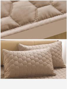 Custom Printed 360 Wrap Protection Quilted Mahjong Mat King Size Waterproof Cotton Luxury Bed Mat <b>Mattress</b> Protector - Product Image 6