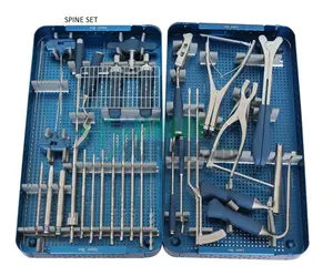 手术器械套装脊柱手术器械套装配有铝盒制造商