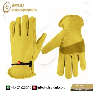 ถุงมือเชื่อม 1 คู่ แบบนุ่มพิเศษ ขนาด 21 ซม.(12) ได้รับการรับรองมาตรฐาน CE ถุงมือหนังเชื่อมคุณภาพสูงจากปากีสถาน - Product Image 2