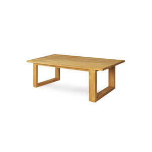 Table à manger en bois massif pour la famille et les amis Design rustique moderne pour la maison Salle à manger Meubles de maison - Product Image 2