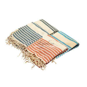 Premium Craft Turkish Cotton Peshtemal Fouta <b>Towels</b> Quick Dry <b>Lightweight</b> Soft Sand Free Heritage Loomed Resort <b>Beach</b> <b>Towels</b> - Product Image 6