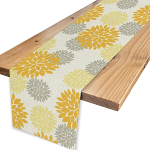 Camino de mesa de bambú impreso estilo chino vintage personalizable | Decoración del hogar y artesanías de Bambú | Proveedor OEM al por mayor - Product Image 1