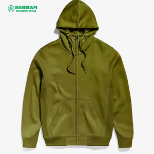 เสื้อฮู้ดซิปแบบสวมใส่ได้ทั้งชายและหญิง ทรงปกติ สไตล์สตรีทแวร์ ผ้าเฟรนช์เทอร์รี่ ลุควินเทจ ทำสีซีดแบบดิสเทรส ผ้าฝ้าย 100% ระบายอากาศได้ดี แห้งเร็ว เหมาะสำหรับฤดูหนาว ขายส่ง - Product Image 2