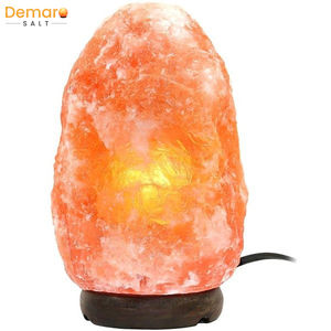 Himalayan Natural <b>Rock</b> Salt Lamp 3-4 kg Pink Crystal Lamp Night <b>Light</b> From Pakistan With Custom Packaging and Power Cords - Product Image 3