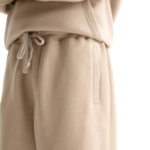 Sudadera con Capucha Personalizada de Alta Calidad para Hombre, Conjuntos Deportivos Holgados con Hombros Caídos, Logotipo Bordado Personalizado, Chándal para Adultos - Product Image 3