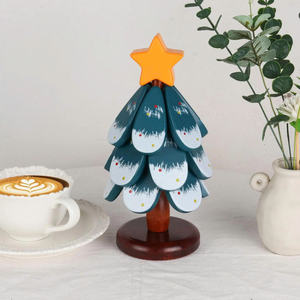 Wooden Tree Coaster Acacia Wood Trivet For Dining <b>Table</b> Cup Pot <b>Protection</b> Vietnam By 99 Gold Data - Ms Violet - Product Image 2