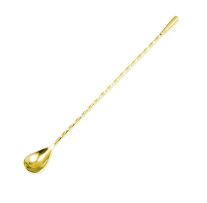 Brass Bar Spoon Coffee Mixing Wholesale Bar Tools at Best Price Milk Coffee Spoon Stock Brass Bar Spoon - Product Image 6