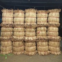 Bales de jacinthe d'eau séchée, prix de gros le plus bas, prêt à être expédié, matière première pour la fabrication de sacs et de paniers