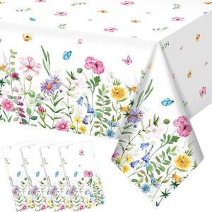 2023 chemin de table de style unique OEM fabriqué en usine différentes tailles couleurs couverture de table en tissu imprimé prix bon marché disponible - Product Image 2