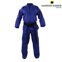 Uniformes Profesionales de Taekwondo, Karate, Jiu Jitsu, MMA, Artes Marciales, Conjuntos Personalizables de Lona Dobok Gi Kimono Unisex Duraderos de 240g