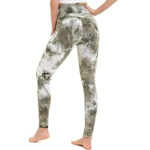 Leggings de Cintura Alta Antideslizantes para Mujer, de Secado Rápido, Spandex, Nailon, Diseño Sólido, Cintura Elástica, Estilo Conjunto, Precio al por Mayor - Product Image 2
