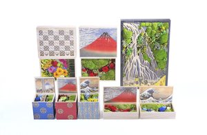 กล่องไม้โบราณหรูหราทรงสี่เหลี่ยมขนาดเล็กชั้นไม้โบราณสำหรับเก็บดอกไม้และผลไม้แห้ง - Product Image 4