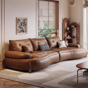 Modern Luxury Sectional <b>Sofa</b> for Living Room Comfortable Fabric Couch with High Density Foam Cushion and Solid <b>Wood</b> <b>Frame</b> - Product Image 1