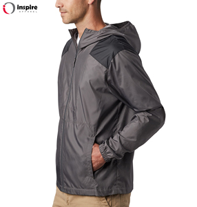 New <b>Men's</b> Windbreaker Jackets Waterproof Spring Hooded Coats <b>Men</b> Solid Casual Male Clothing by Inspire Apparel - Product Image 3