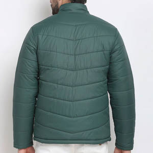 Veste d'hiver matelassée pour homme en nylon/polyester, teinte unie, vente en ligne, meilleur prix - Product Image 2