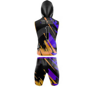 Uniformes de Fútbol Americano 7 contra 7 Estampados al por Mayor con Diseños, Colores y Logotipos Personalizados - Ropa Deportiva Transpirable - Product Image 3