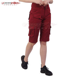 Stylish Cargo <b>Shorts</b> For <b>Women</b> With Button Closure And <b>Utility</b> Pocket Design <b>Women</b> <b>Utility</b> Cargo <b>Shorts</b> - Product Image 2