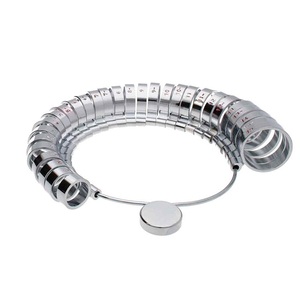 US Standard 1-15 Band <b>Ring</b> Sizer Gauge Set with Sizes and Half Sizes New Brass Jewelry Making <b>Tool</b> - Product Image 1