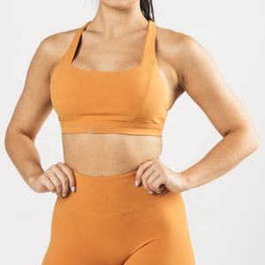 2024 High Quality Backless Comfortable Custom Sexy Workout Gym Yoga Backless Crop <b>Sports</b> <b>Bra</b> for Women Fitness - Product Image 5