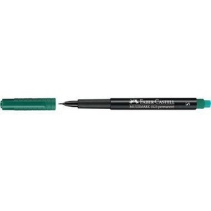 Faber-Castell MULTIMARK 1523 0.4mm Green Marker <b>Pen</b> High Visibility Green <b>Pen</b> for Daily Use - Product Image 1
