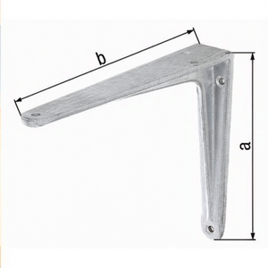 Estante de Almacenamiento y Estantería de Aluminio Fundido GAH, 250 mm de Longitud, 200 mm de Altura, Capacidad de Carga de 80 kg - Product Image 3