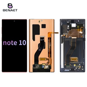 Chất lượng ban đầu LCD lắp ráp màn hình cảm ứng cho Samsung <span class=keywords><strong>Galaxy</strong></span> <span class=keywords><strong>Note</strong></span> 10 N970 n970f n9700 LCD hiển thị với khung màn hình cảm ứng - Product Image 1