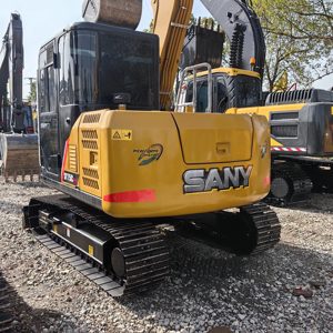 รถขุดตีนตะขาบ Sany SY75C มือสอง ขนาด 7.5 ตัน พร้อมใช้งาน สำหรับงานก่อสร้างขนาดเล็กและจัดสวน - Product Image 4