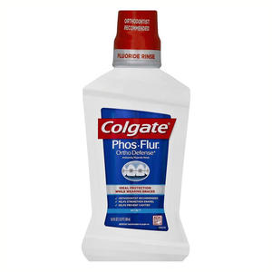 Vente en gros de bain de bouche Colgate, bain de bouche 500 ml, sachet original, menthe fraîche, soin buccal, bain de bouche - Product Image 5
