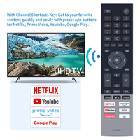 CT-95024 télécommande Android Smart TV pour Toshiba, remplacement d'origine avec Netflix/YouTube (sans fonction vocale)
