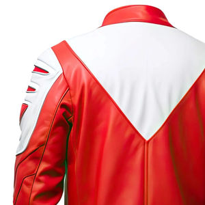 Veste de motard en cuir de haute qualité personnalisée – Imperméable, coupe-vent, respirante, séchage rapide, pour l'hiver (vente en gros) - Product Image 4