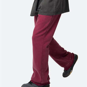 Pantalon décontracté pour homme, coupe évasée, en tissu toile respirant et léger, avec logo personnalisé, pour une performance optimisée, OEM - Product Image 4