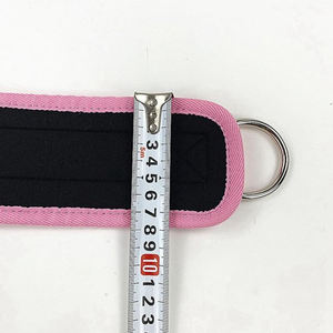 Bande de résistance professionnelle en néoprène pour la cheville avec manchons, sangles de cheville pour la musculation, l'haltérophilie, l'entraînement en salle de sport - Product Image 6