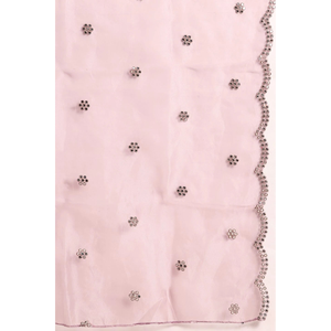 Conjunto de Kurta Recta de Rayón Morado para Mujer con Dupatta, Estilo Indio-Pakistaní, Salwar Kameez Pakistaní para Fiesta, Tela de Red - Product Image 5