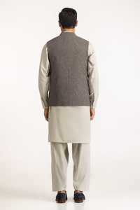 Fait sur mesure pas cher prix meilleure qualité hommes taille manteau gilets nouveauté Slim Fit hommes gilet costume pour mariage, fête et Eid - Product Image 2