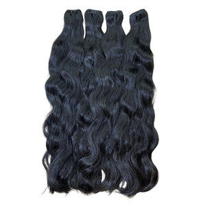 Ouble drawn-Cabello Humano ondulado ietnamese, llanta de 100 C - Product Image 1