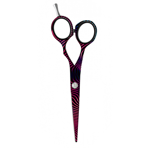 Poignée fantaisie Salon de beauté ciseaux papier enduit barbier ciseaux de coupe de cheveux pointe émoussée en acier inoxydable - Product Image 5