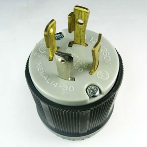 WJ-8430 NEMA 30A 125/250V Twist Lock Plug - Product Image 5