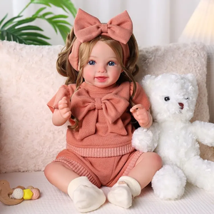 Muñecas Bebés Reborn Realistas Babeside, <span class=keywords><strong>Susan</strong></span>, Niña Pequeña de 20 Pulgadas con Ojos Abiertos y Expresión Suave - Product Image 2