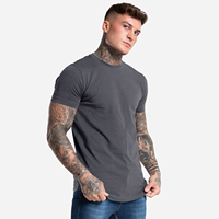 Nouveauté T-shirt Homme Col Rond 100% Coton Léger Coupe Classique Sérigraphie Logo Personnalisé Streetwear Respirant