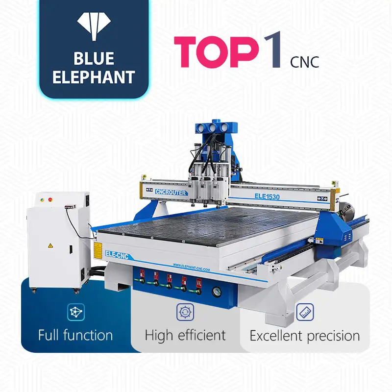 Máquina CNC de múltiples cabezales para tallado de madera, cortador de madera, herramienta cambiadora, enrutador para tallado de espuma de madera