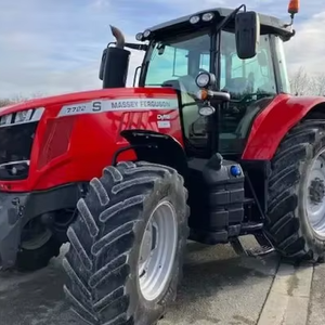 Tracteur Diesel d'occasion Massey Ferguson MF1204 120HP 4WD avec prise de force cabine pour la culture du coton, du blé et du riz en vente - Product Image 5