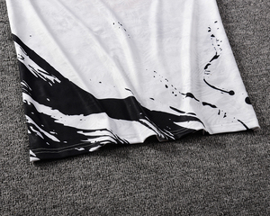 T-shirt 100 % polyester imprimé par sublimation intégrale 2026, séchage rapide, respirant, pour hommes, vente en gros avec personnalisation - Product Image 4