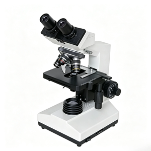 Microscopio Biológico Óptico XSZ 107T con Aumento de 1600X, Microscopio Trinocular con Interfaz para Cámara - Product Image 2