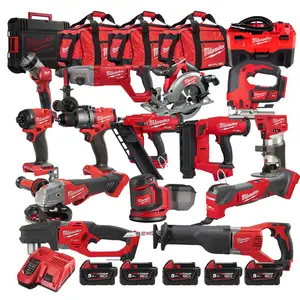 FAST DEAL - POWER TOOLS MilwaukeeS2695-15電動工具コンボキット20Vコードレスリチウムイオンコンボツールキットオリジナル